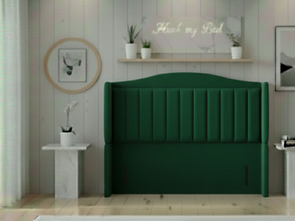 Elevate your sleep space with the Serene Floor Standing Headboard. Customizable fabrics and a stunning design make it the ideal blend of style and comfort.