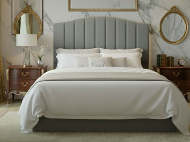 Upgrade your bedroom with the Alora Floor Standing Headboard. With its sophisticated design and customizable options, it’s the ultimate statement piece for any decor.