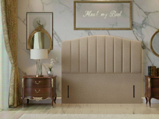 Create your dream bedroom with the Alora Floor Standing Headboard! This stunning, handmade piece offers elegance, stability, and customizable options for every decor.