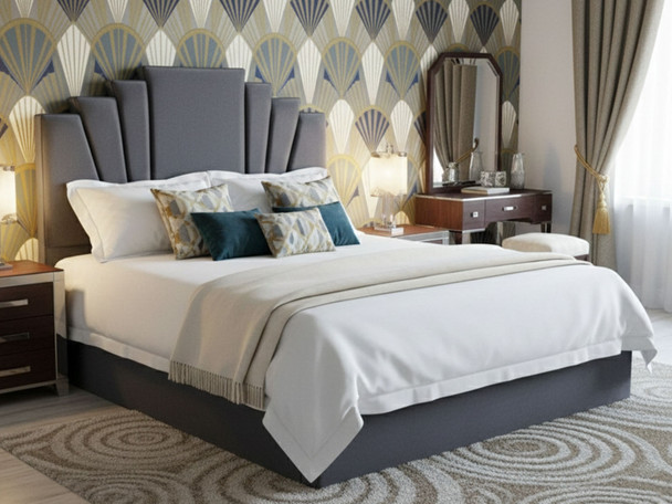 Experience timeless elegance with the Acacia Floor Standing Headboard. Customizable in size and fabric, it’s the ideal choice for a stylish and cozy bedroom retreat!