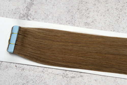 20" Remy  Human Hair Tape Hair Extensions #10 DARK BLONDE