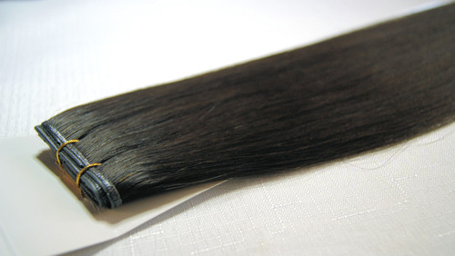 Butterfly Weft Human Hair Extensions 20" - HUMAN HAIR SUPPLIES #2 DARK BROWN