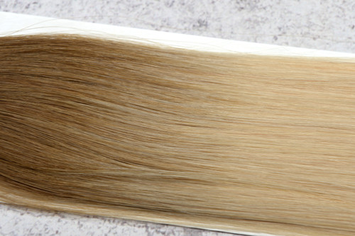 20" Remy  Human Hair Tape Hair Extensions #10/20 Ombre