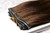 Invisible Butterfly Weft Remy Human Hair Extensions 20" - #6 LIGHT BROWN