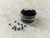 BLACK Silicone Nano Beads 3mm 500pcs