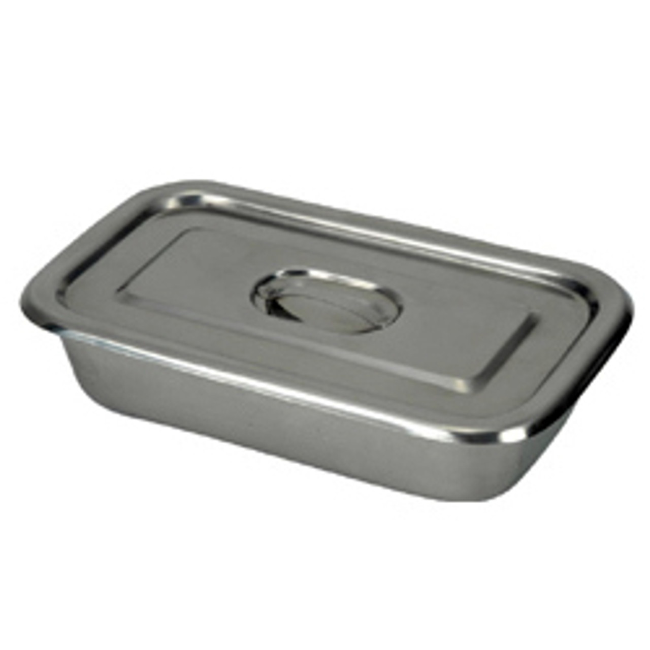 Instrument Soaking Tray w/cover, stainless steel