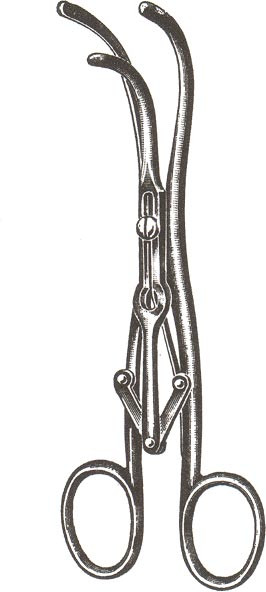 Pinza Dilatatrice Trachea Laborde TC - Surginstruments (ginecologia/ostetricia) Oro Tedesco