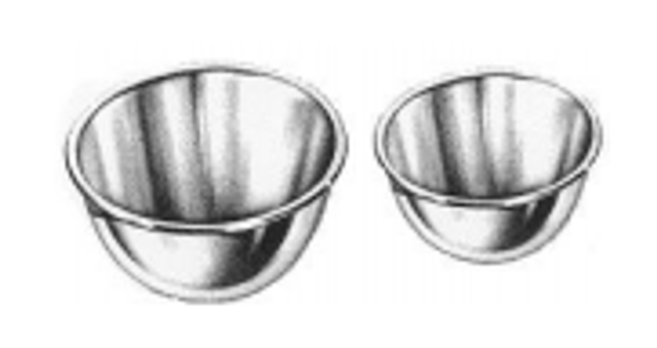 Mixing/Solution Bowl, Capacity 8 Quart, 13-5/16 x 5-7/16, (338cm x 138cm)  - PREFERRED PRODUCTS