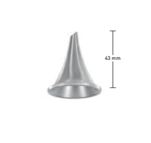 EAR SPECULUM BY FARRIOR, 35° OBLIQUE ENDOVAL, FIG.6 = 8.8MM X 10.1MM
