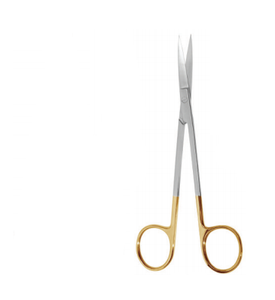 PLAST.SURG.SCISSORS.BY JOSEPH, STR.,SHARP, 14CM, "TC"