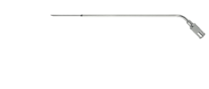 SEPTUM NEEDLE,LUER-LOCK,ANGLED, 0.8 MM