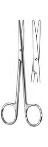 METZENBAUM Scissors, Straight, Satin, (17.8cm) 7"