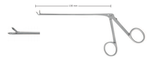 ETHMOID FORCEPS BY DRAF,STRAIGHT,WL 19CMWITH OVAL FENESTR.CUP JAWS 2.5MM