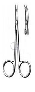 IRIS Scissors, Curved, (8.9cm) 3-1/2"