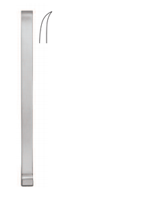 MINI-OSTEOTOME, CURVED, 4 MM WIDE,LENGTH 12.5CM
