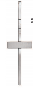 OSTEOTOME BY COTTLE, WITH CROSSBAR, STR,6MM BREIT, LNGE 18.5CM