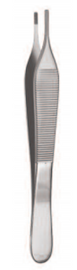 TISSUE FORCEPS BY ADSON-BROWN, 12CM,9 X 9 TEETH