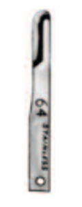MICRO SCALPEL BLADES STERILE P=25,FIG.64