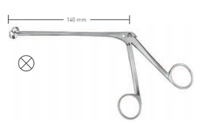 ADENOID PUNCH N. MELTZER , SIZE 1 = 9 MMWITH ROUND BASKET, WL 14 CM