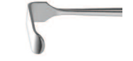 RETRACTOR BY LANGENBECK 35X10 MM, 21 CM