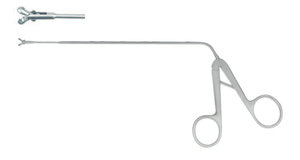 BIOPSY AND GRASPING FORCEPS, DOUBLE ACTROUND CUPP.JAWS 4MM, VERTICAL OPENING,WL 18CM BIOPSY AND GRASPING FORCEPS, DOUBLE ACTROUND CUPP.JAWS 4MM, VERTICAL OPENING,WL 18CM