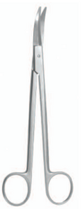 TONSIL SCISSORS BY PRINCE, CVD, 18.5CM