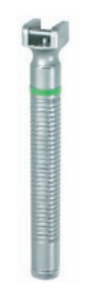 BATTERY HANDLE F.COLDL.LARYNGOSC.XENON 18 MM. FOR TWO AA BATTERIES(BATTERIES NOT INCLUDED); AUTOCLAVABLE BATTERY HANDLE F.COLDL.LARYNGOSC.XENON 18 MM. FOR TWO AA BATTERIES(BATTERIES NOT INCLUDED); AUTOCLAVABLE