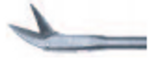 PEDIATRIC LARYNGEAL SCISSORS, 45° UPCVD