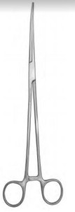 KALMAN-MIXTER Forceps, Right Angle Jaws, Light Pattern, (28cm) 11"