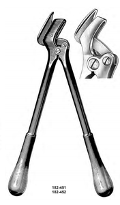 STILLE Plaster Shears, Medium Size, Serrated Blades, Satin, (27.9cm) 11"