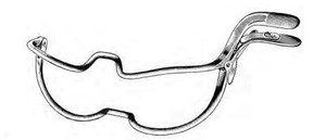 JENNINGS Mouth Gag, Infant Size, (9.5cm), Satin 3-3/4"