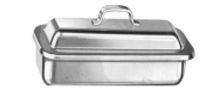 Catheter Tray With Dome Cover, 8-3/4" x 3-1/4" x 1-1/2", (22.2cm x 8.3cm x 3.8cm) Catheter Tray With Dome Cover, 8-3/4" x 3-1/4" x 1-1/2", (22.2cm x 8.3cm x 3.8cm)