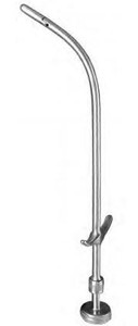 LOWSLEY Prostatic Tractor, Curved, Satin, (33cm) 13"