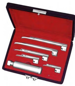 FIBER-OPTIC MILLER Infant Laryngoscope Set