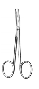 KNAPP IRIS Scissors, Curved, Sharp/Blunt points, (102cm) 4"