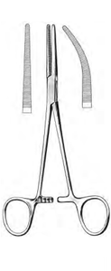 RANKIN-CRILE Hemostatic Forceps, Curved, (16cm) 6-1/4"