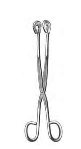 Utility and Sterilizer Forceps, Straight, (28cm) 11"