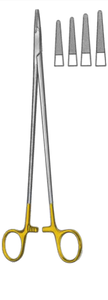 CRILE-WOOD (DEBAKEY) Needle Holder, Serrated jaws, TC, (229cm) 9" Tungsten Carbide CRILE-WOOD (DEBAKEY) Needle Holder, Serrated jaws, TC, (229cm) 9" Tungsten Carbide