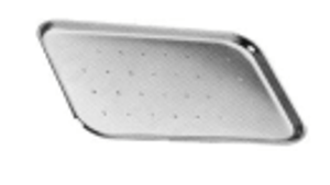 MAYO Perforated Tray, Size, 10" x 6-1/2" x 3/4", (254cm x 165cm x 19cm) MAYO Perforated Tray, Size, 10" x 6-1/2" x 3/4", (254cm x 165cm x 19cm)