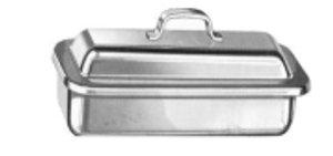 Catheter Tray With Dome Cover, 8-7/8" x 5" x 3", (225cm x 127cm x 76cm)