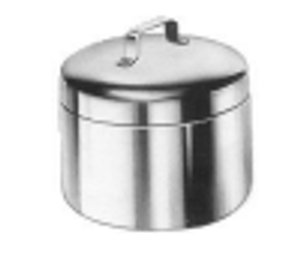 Ointment Jar With Plain Cover, 9 Oz, 3-1/8" x 2-3/4", (8cm x 7cm)