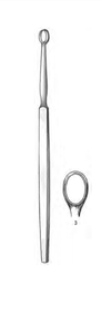 PIFFARD Dermal Curette, oval, narrow handles, size 2, (5mm diameter), (14cm)5-1/2" PIFFARD Dermal Curette, oval, narrow handles, size 2, (5mm diameter), (14cm)5-1/2"