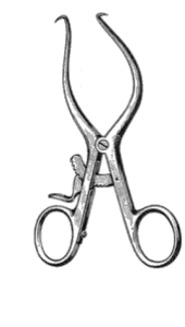 Pediatric GELPI Retractor, 5-1/2", (14cm), With grip lock5-1/2"