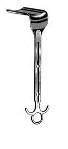 BALFOUR Center Blade for Retractor, 3", (76cm) x 1-3/4", (44cm) deep BALFOUR Center Blade for Retractor, 3", (76cm) x 1-3/4", (44cm) deep