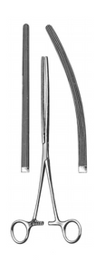 DOYEN Intestinal Forceps, Straight, Flexible blades With longitudinal serrations, (229cm) 9" DOYEN Intestinal Forceps, Straight, Flexible blades With longitudinal serrations, (229cm) 9"