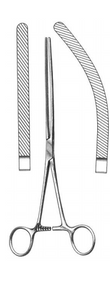 DOYEN Intestinal Forceps, Straight, Flexible blades With diagonal serrations, (229cm)9" DOYEN Intestinal Forceps, Straight, Flexible blades With diagonal serrations, (229cm)9"