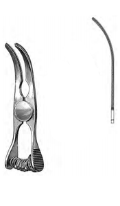 GLOVER Bulldog Clamp, Straight, 18cm Jaw, (64cm)2-1/2"