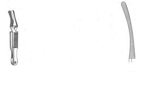 JOHN HOPKINS Bulldog Clamp, Straight, (4cm) 1-1/2"