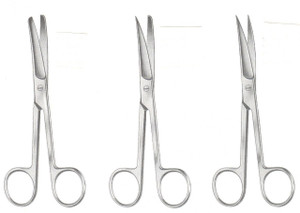 Operating Scissors Curved