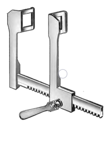 FINOCHIETTO Rib Spreader, Child Size, Straight arms, (152cm)6" FINOCHIETTO Rib Spreader, Child Size, Straight arms, (152cm)6"